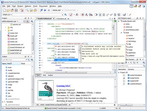 The CAM <b>editor</b> is the leading open source XML <b>Editor</b> /Validation/Schema toolset for rapidly building / deploying XML /JSON /Hibernate /SQL data /Forms applications. . Xslt editor for mac